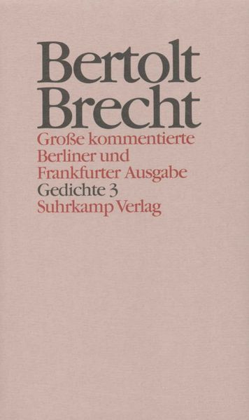 Cover von Werke. Große kommentierte Berliner und Frankfurter Ausgabe. 30 Bände (in 32 Teilbänden) und ein Registerband
