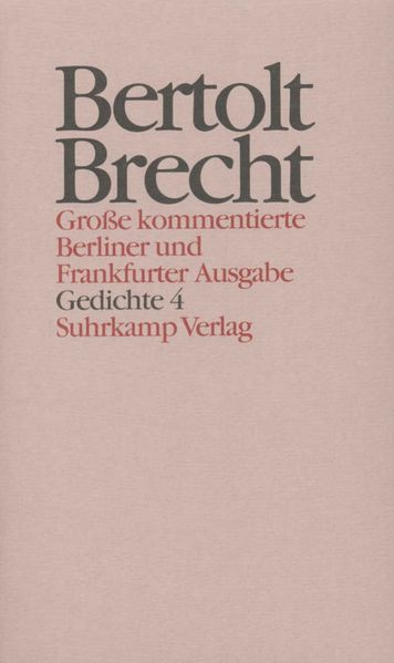 Cover von Werke. Große kommentierte Berliner und Frankfurter Ausgabe. 30 Bände (in 32 Teilbänden) und ein Registerband