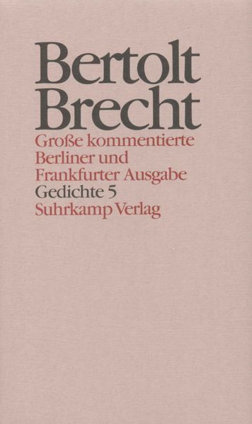 Cover von Werke. Große kommentierte Berliner und Frankfurter Ausgabe. 30 Bände (in 32 Teilbänden) und ein Registerband