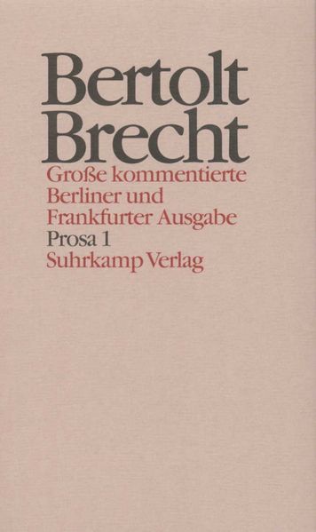Cover von Werke. Große kommentierte Berliner und Frankfurter Ausgabe. 30 Bände (in 32 Teilbänden) und ein Registerband