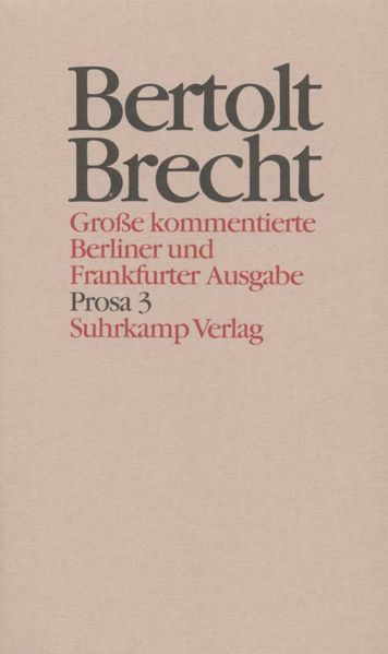 Cover von Werke. Große kommentierte Berliner und Frankfurter Ausgabe. 30 Bände (in 32 Teilbänden) und ein Registerband