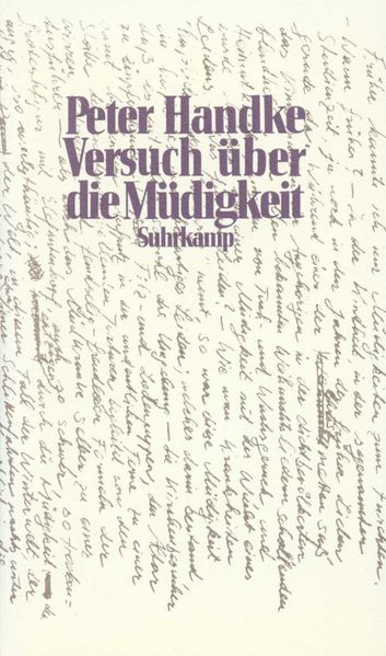 Cover von Versuch über die Müdigkeit