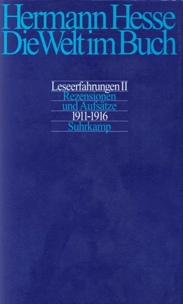 Cover von Die Welt im Buch
