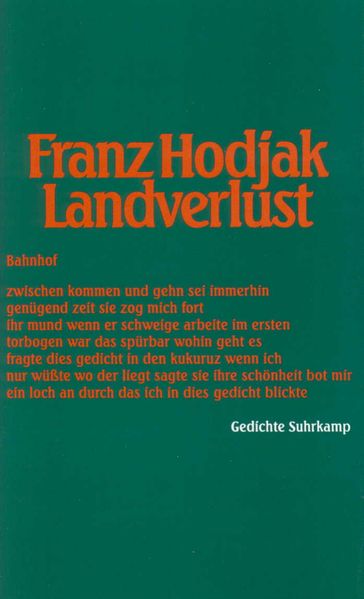 Cover von Landverlust