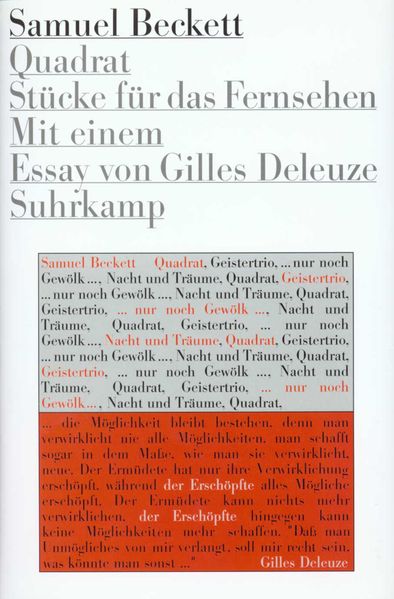 Cover von Quadrat, Geister-Trio, … nur noch Gewölk …, Nacht und Träume