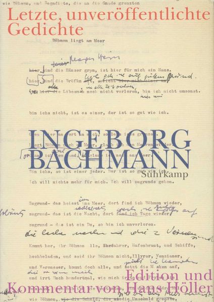 Cover von Letzte, unveröffentlichte Gedichte