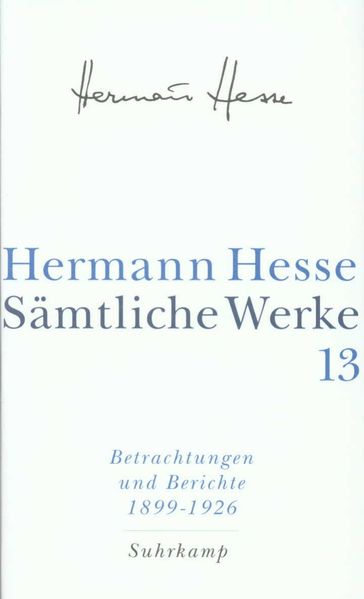 Cover von Sämtliche Werke in 20 Bänden und einem Registerband