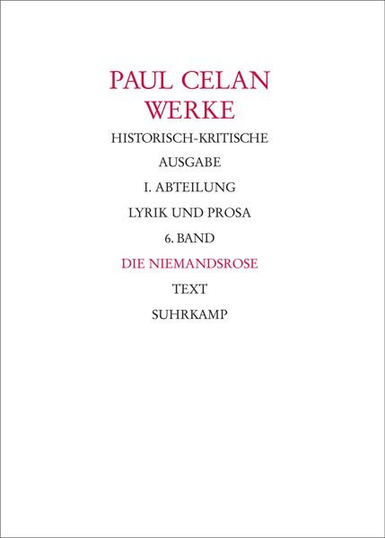 Cover von Werke. Historisch-kritische Ausgabe. I. Abteilung: Lyrik und Prosa
