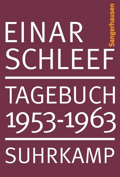 Cover von Tagebuch 1953 – 1963. Sangerhausen