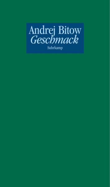 Cover von Geschmack