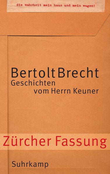 Cover von Geschichten vom Herrn Keuner