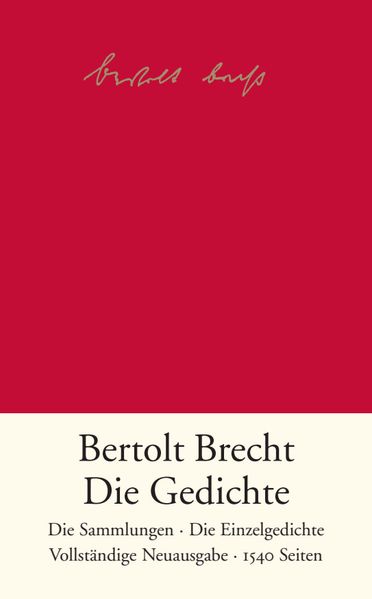 Cover von Die Gedichte