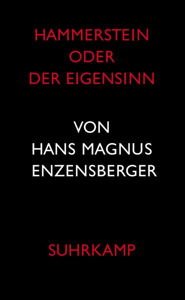 Cover von Hammerstein oder Der Eigensinn