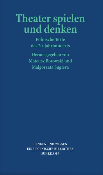 Cover von Theater spielen und denken