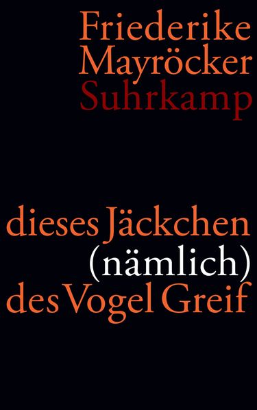 Cover von dieses Jäckchen (nämlich) des Vogel Greif