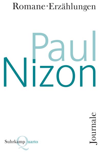 Cover von Romane, Erzählungen, Journale