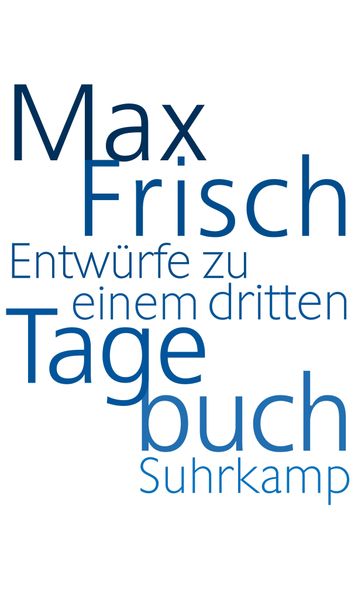 Cover von Entwürfe zu einem dritten Tagebuch