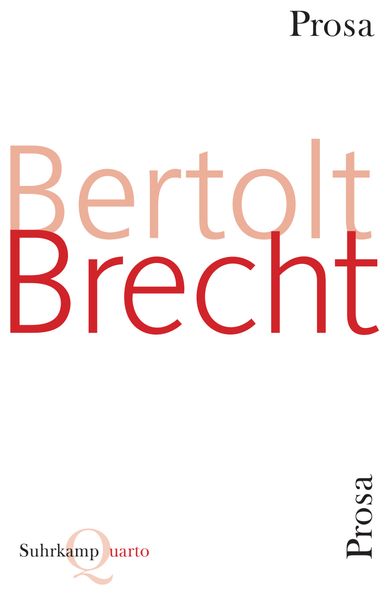 Cover von Prosa