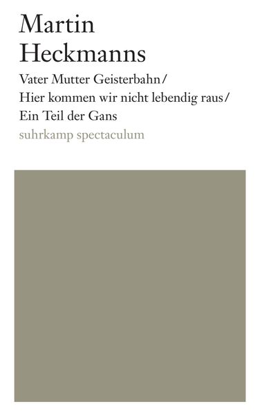 Cover von Vater Mutter Geisterbahn/Hier kommen wir nicht lebendig raus/Ein Teil der Gans
