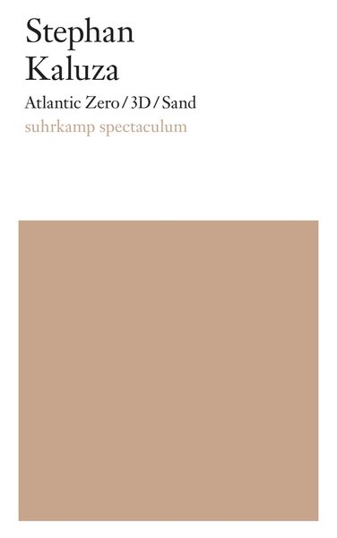 Cover von Atlantic Zero/3D/Sand