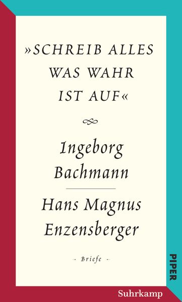 Cover von »schreib alles was wahr ist auf«