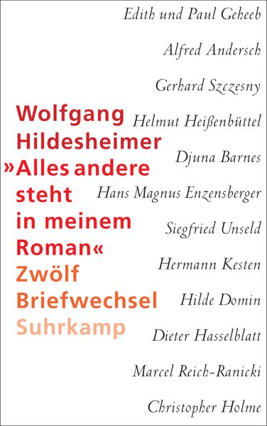Cover von »Alles andere steht in meinem Roman«