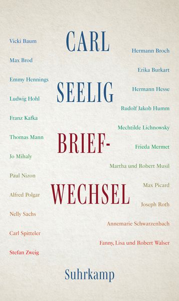 Cover von Carl Seelig – Briefwechsel