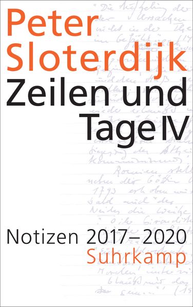 Cover von Zeilen und Tage IV − Notizen 2017-2020 (Datierte Notizen 4)