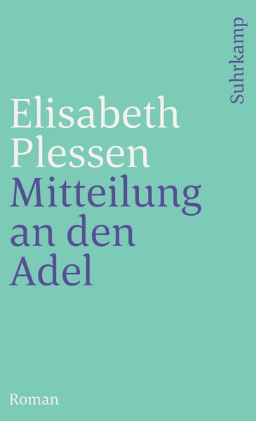 Cover von Mitteilung an den Adel