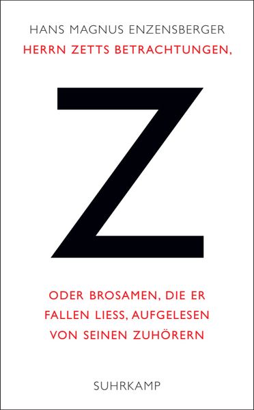 Cover von Herrn Zetts Betrachtungen, oder Brosamen, die er fallen ließ, aufgelesen von seinen Zuhörern
