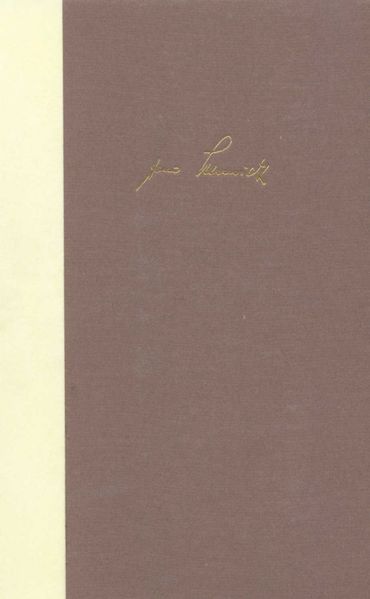 Cover von Bargfelder Ausgabe. Werkgruppe III: Essays und Biographisches