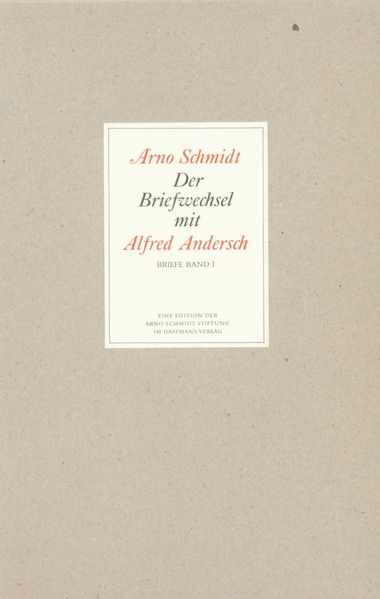 Cover von Bargfelder Ausgabe. Briefe von und an Arno Schmidt