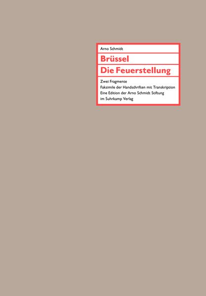 Cover von Brüssel. Die Feuerstellung