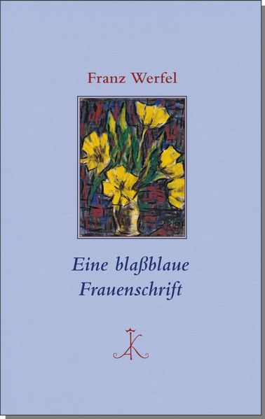 Cover von Eine blaßblaue Frauenschrift