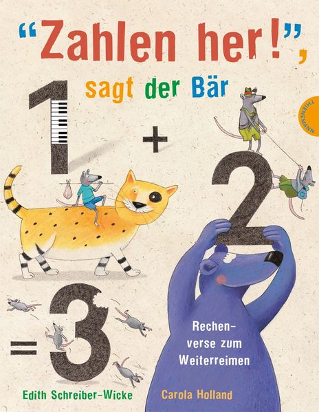 Cover von Zahlen her, sagt der Bär, Rechenverse zum Weiterreimen
