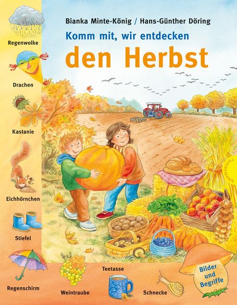 Cover von Komm mit, wir entdecken den Herbst – Bilder und Begriffe
