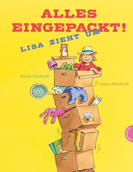 Cover von Alles eingepackt!, Lisa zieht um