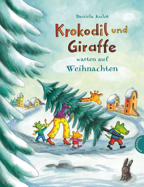 Cover von Krokodil und Giraffe: Krokodil und Giraffe warten auf Weihnachten