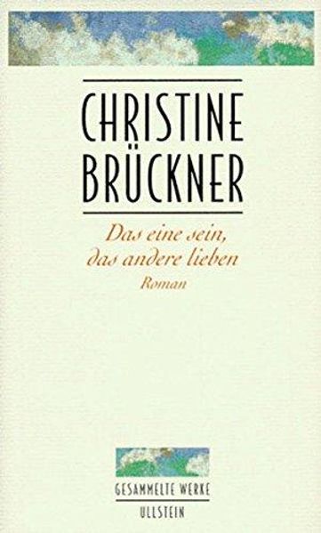 Cover von Das eine sein, das andere lieben