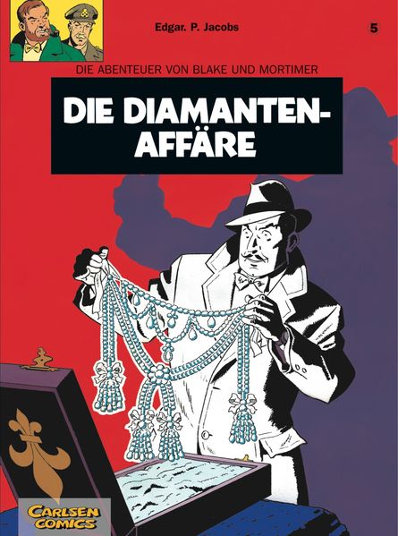 Cover von Blake & Mortimer 5: Die Diamanten-Affäre