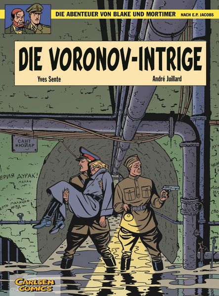 Cover von Blake & Mortimer 11: Die Voronov-Intrige