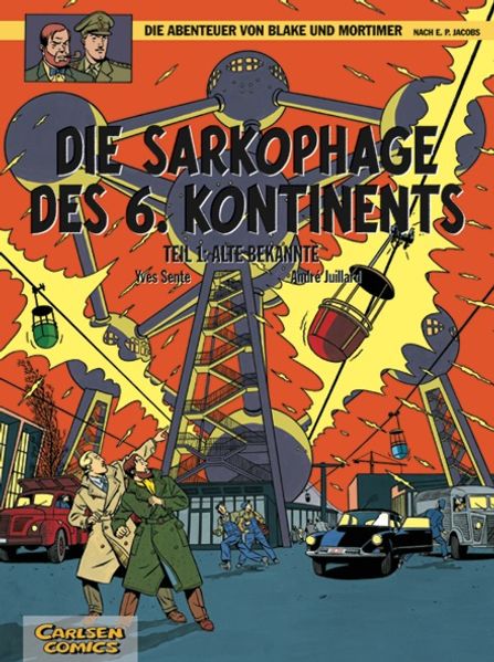 Cover von Blake & Mortimer 13: Die Sarkophage des 6. Kontinents, Teil I: Alte Bekannte