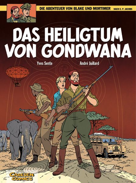 Cover von Blake & Mortimer 15: Das Heiligtum von Gondwana