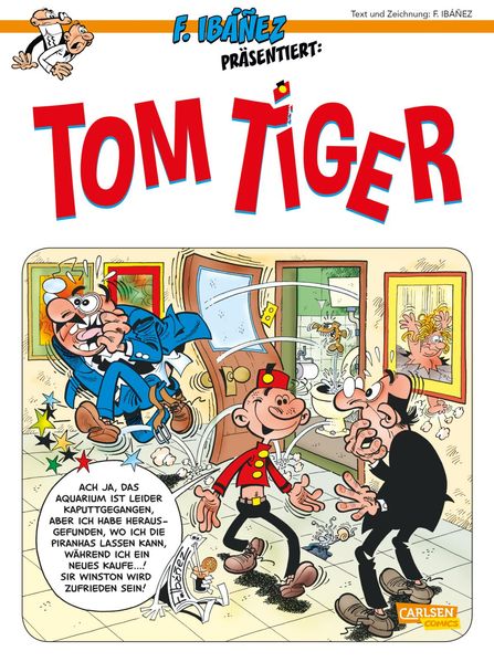 Cover von Ibáñez präsentiert 1: Tom Tiger