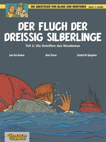 Cover von Blake & Mortimer 16: Der Fluch der dreißig Silberlinge, Teil 1