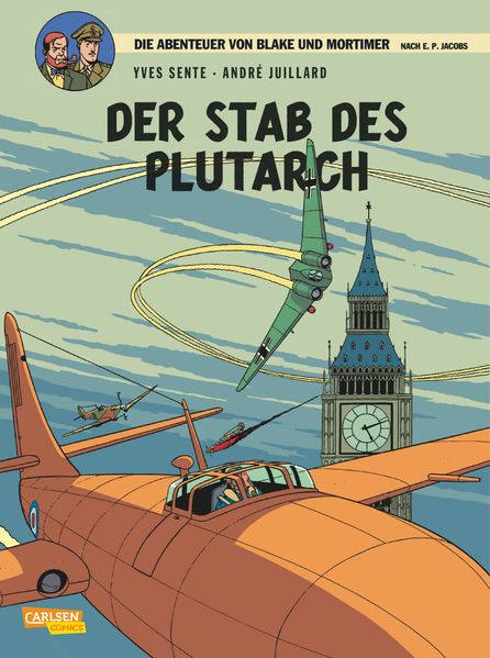 Cover von Blake & Mortimer 20: Der Stab des Plutarch