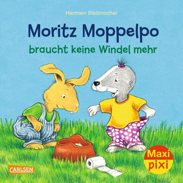 Cover von Maxi Pixi 291: Moritz Moppelpo braucht keine Windel mehr