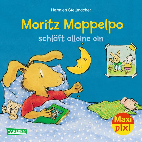 Cover von Maxi Pixi 293: Moritz Moppelpo schläft alleine ein