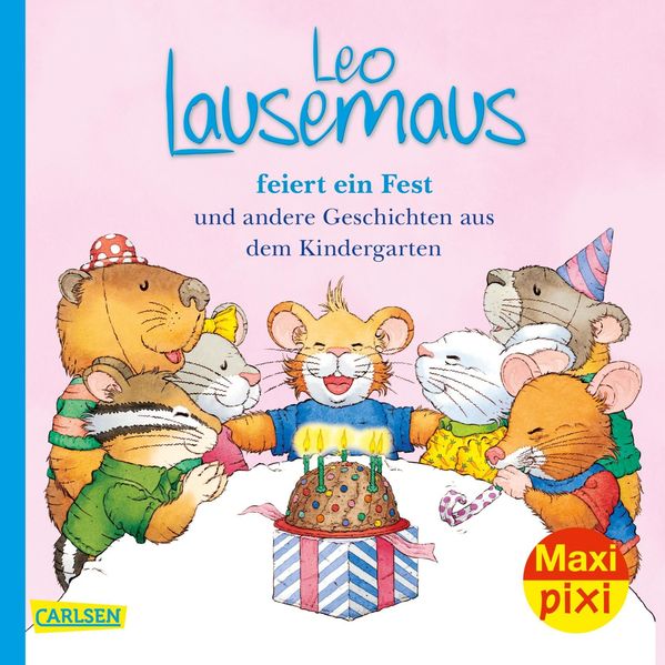 Cover von Maxi Pixi 322: Leo Lausemaus feiert ein Fest