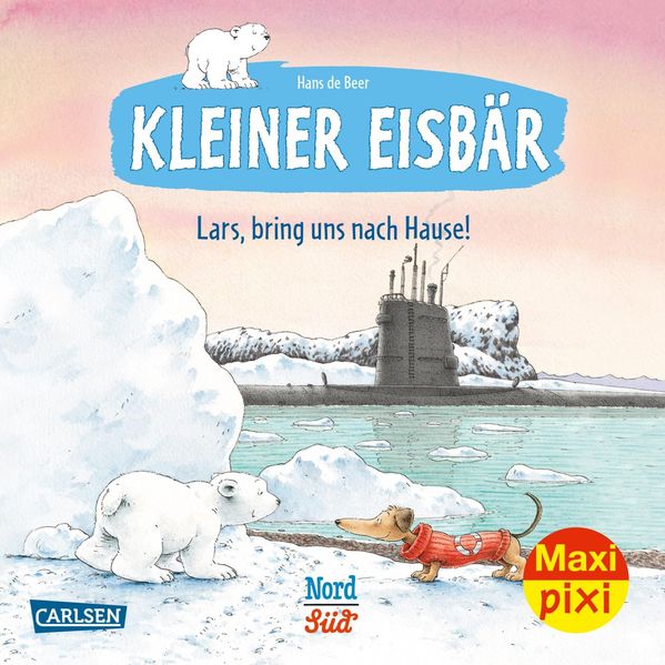 Cover von Maxi Pixi 332: Kleiner Eisbär: Lars, bring uns nach Hause!